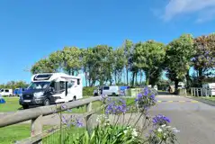 Grass pitches for tourers