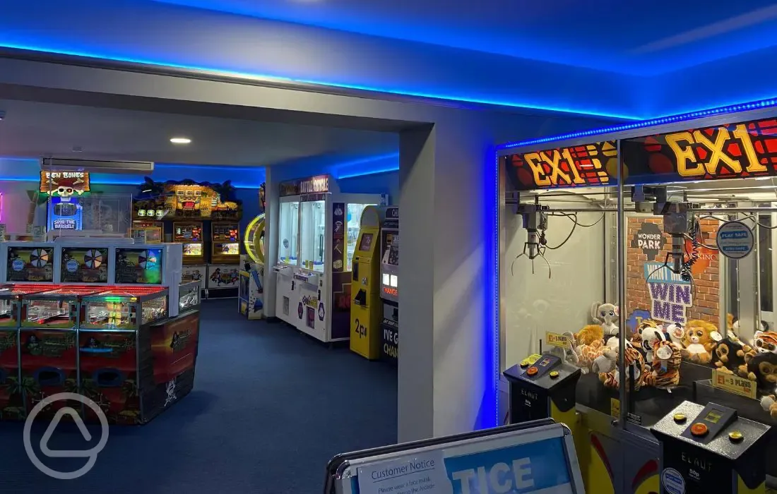 Arcade area open daily