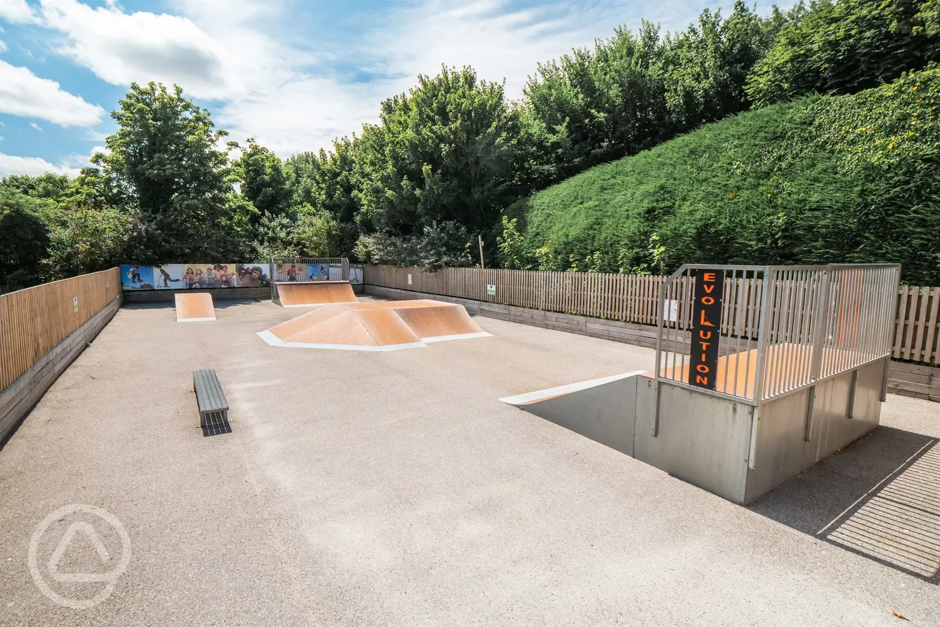 Skate and scooter park