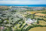 Aerial of the campsite