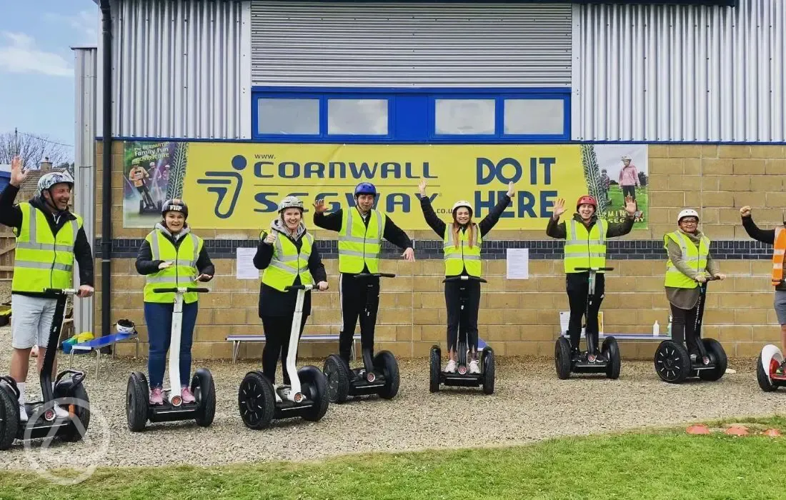 Segway tours for over age 10 and Segway Minis for over age 7, on select days