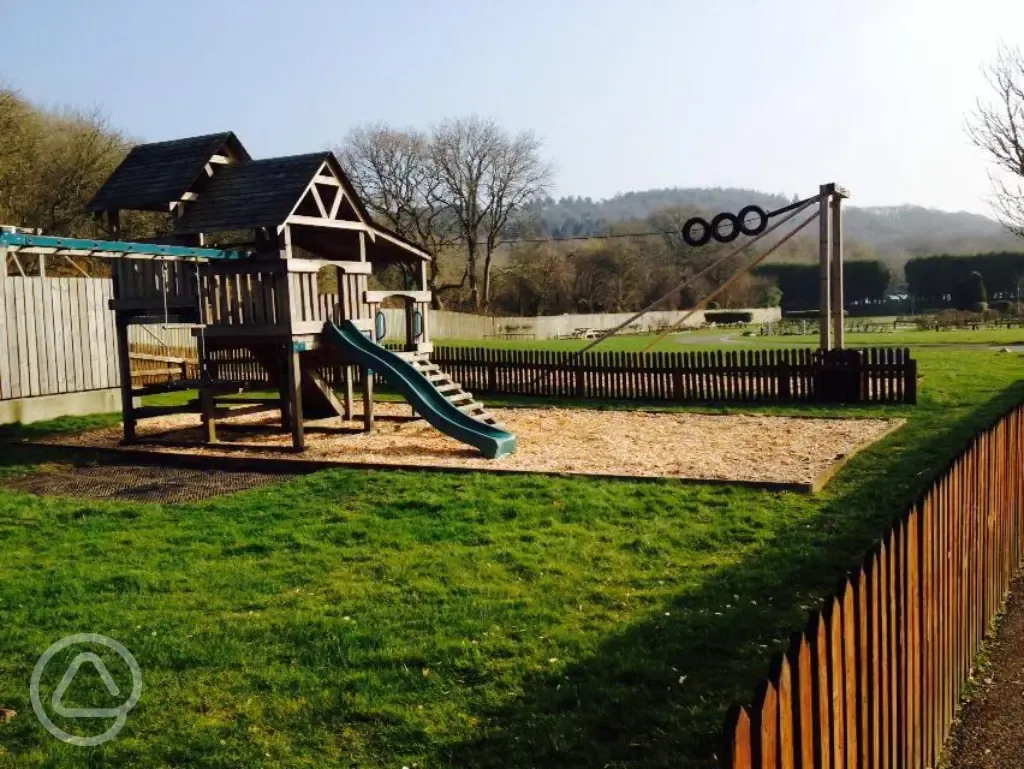 Play area at River Valley Holiday Park
