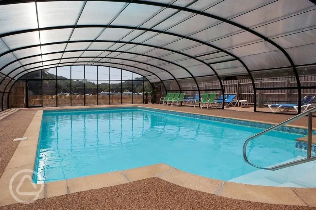 Indoor heated swimming pool