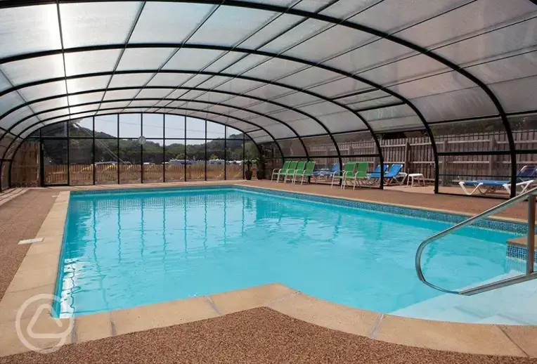 Indoor heated swimming pool