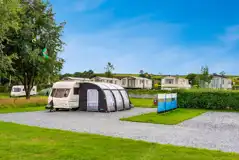 Fully serviced hardstanding pitches (at least 10m x 8m)