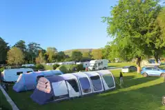 Electric grass pitches with 16 amp hook ups (at least 8m x 8m)