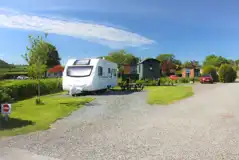 Hardstanding pitches with 16 amp electric hook ups