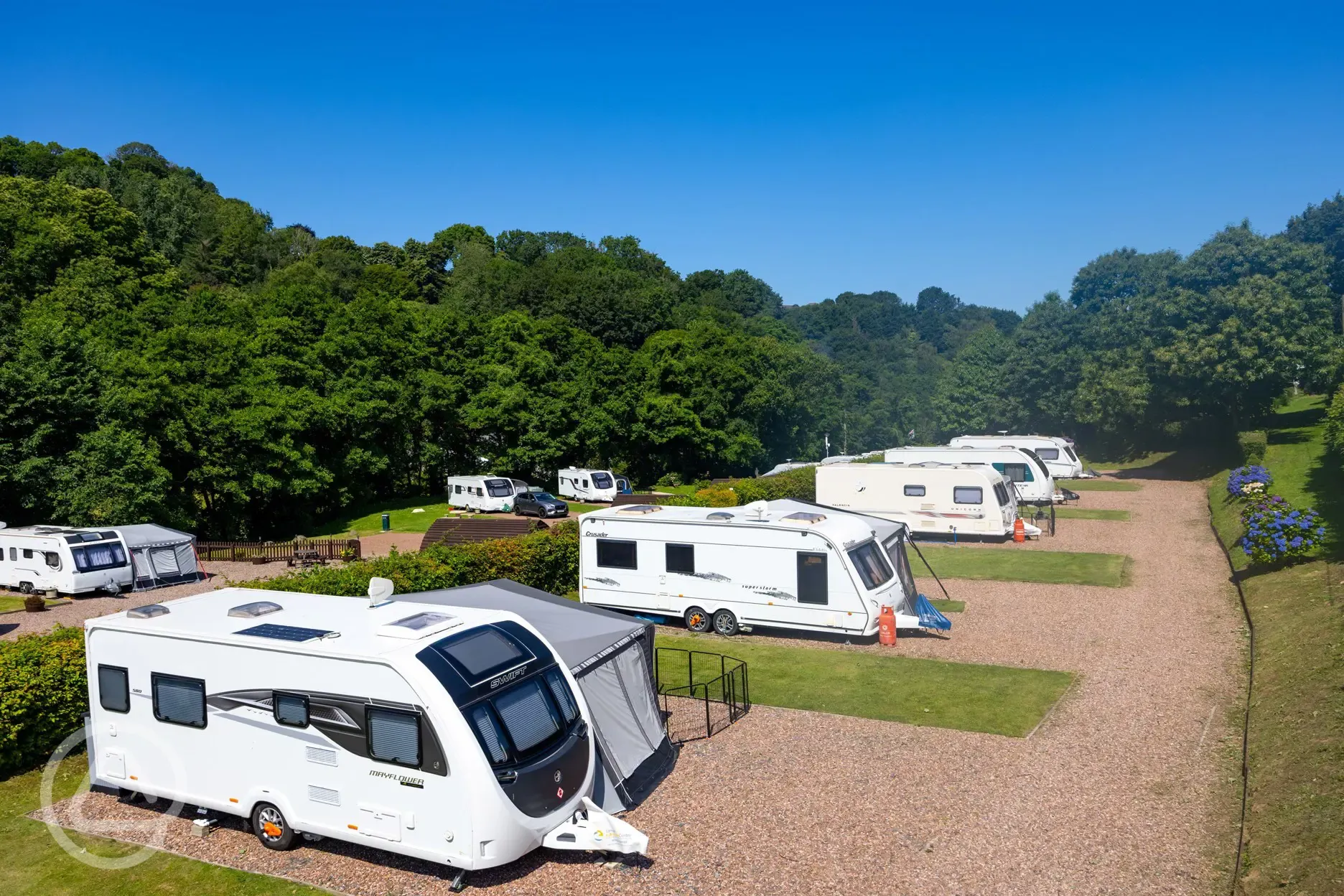 Hardstanding pitches