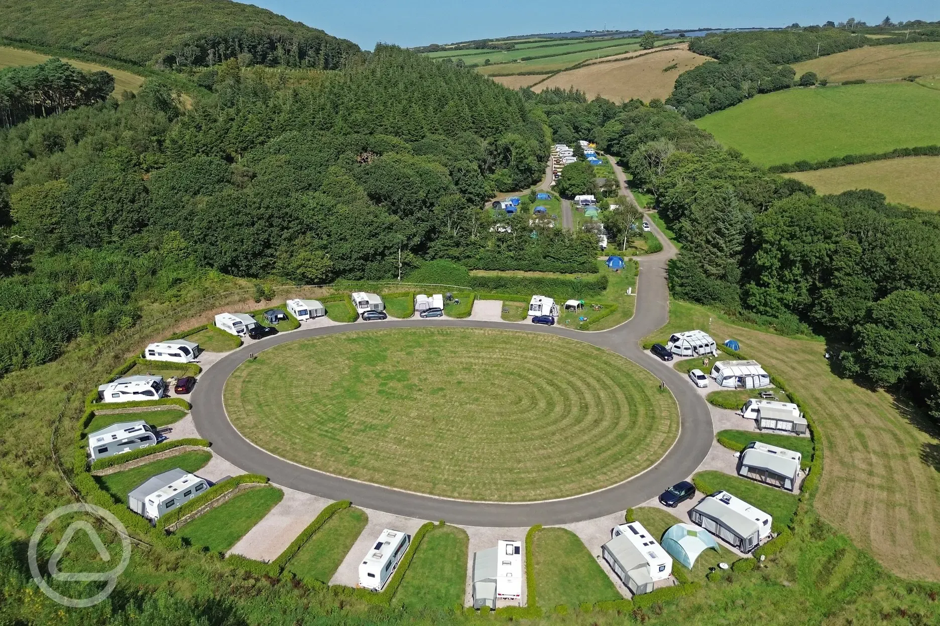 Seasonal hardstanding pitches 