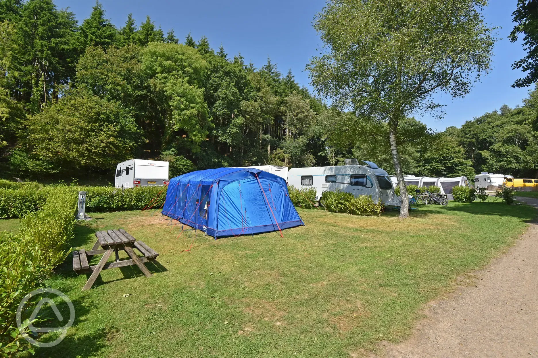 Grass pitches 