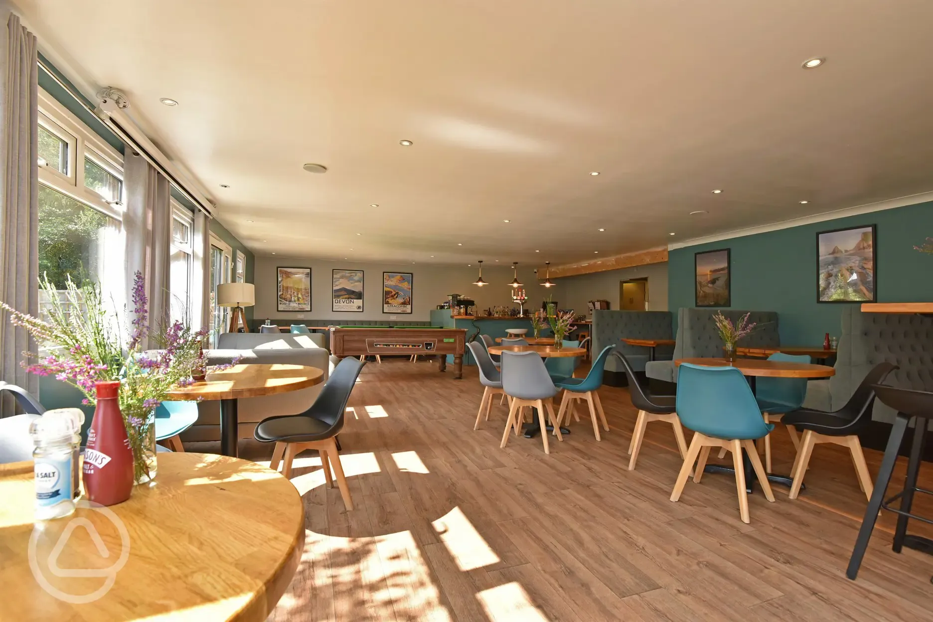 Onsite bar and restaurant 