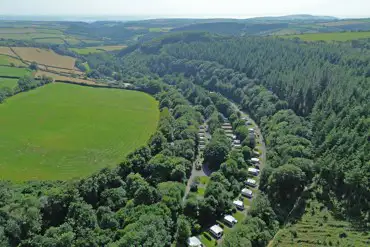 Aerial of the site