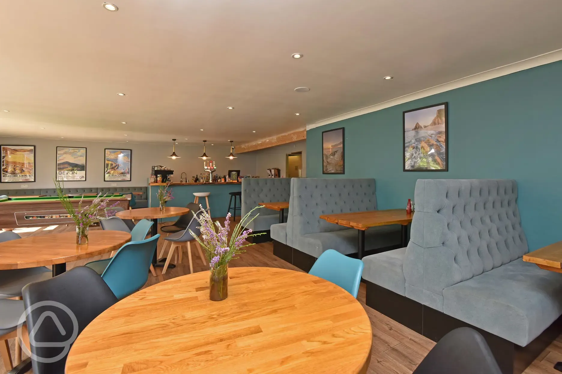 Onsite bar and restaurant 