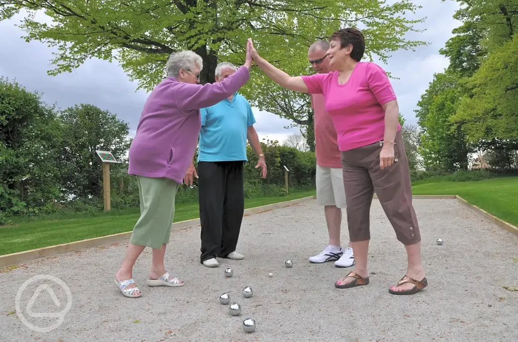 Petanque court