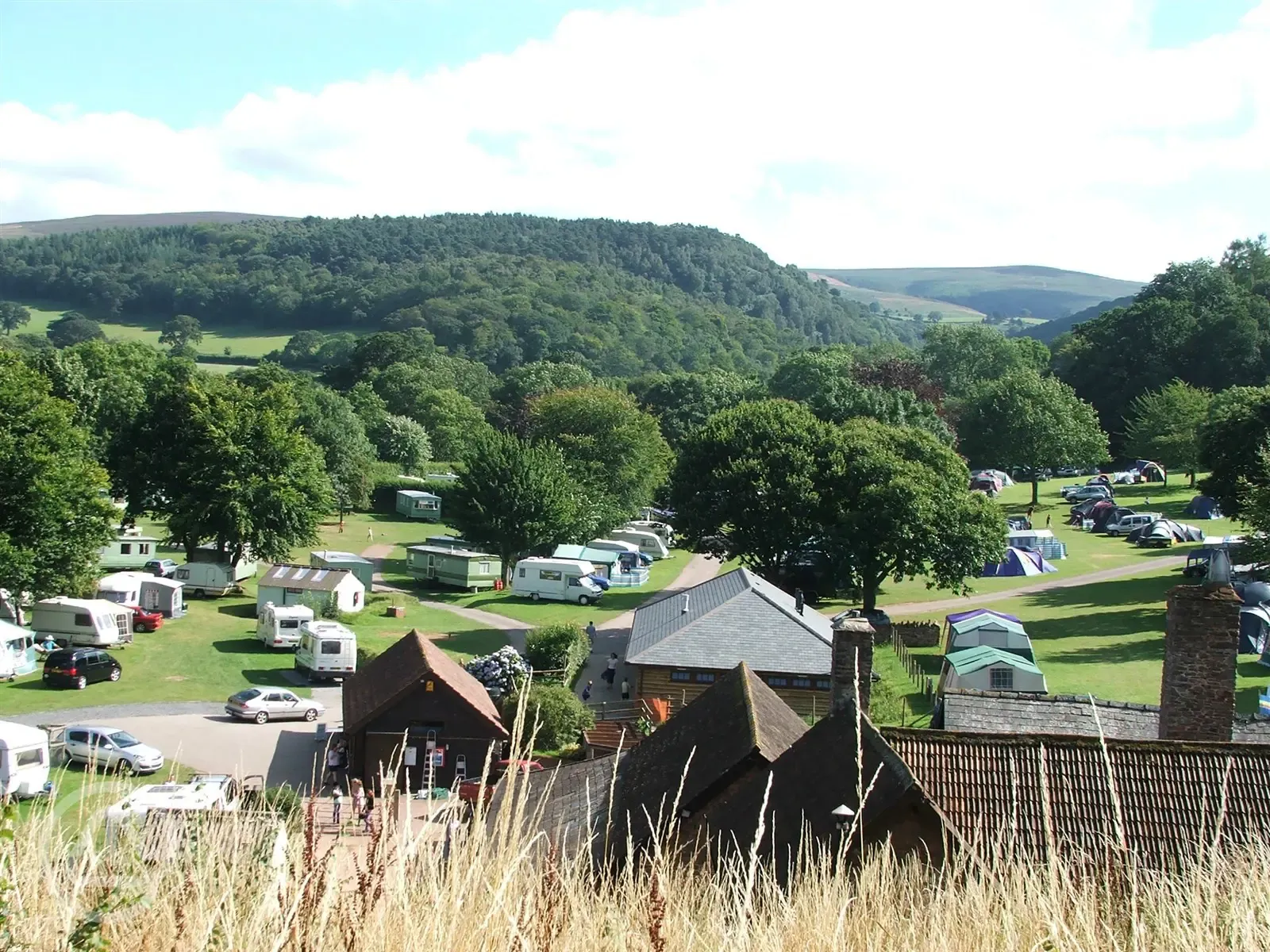 View of Burrowhayes Farm Caravan and Camping Site