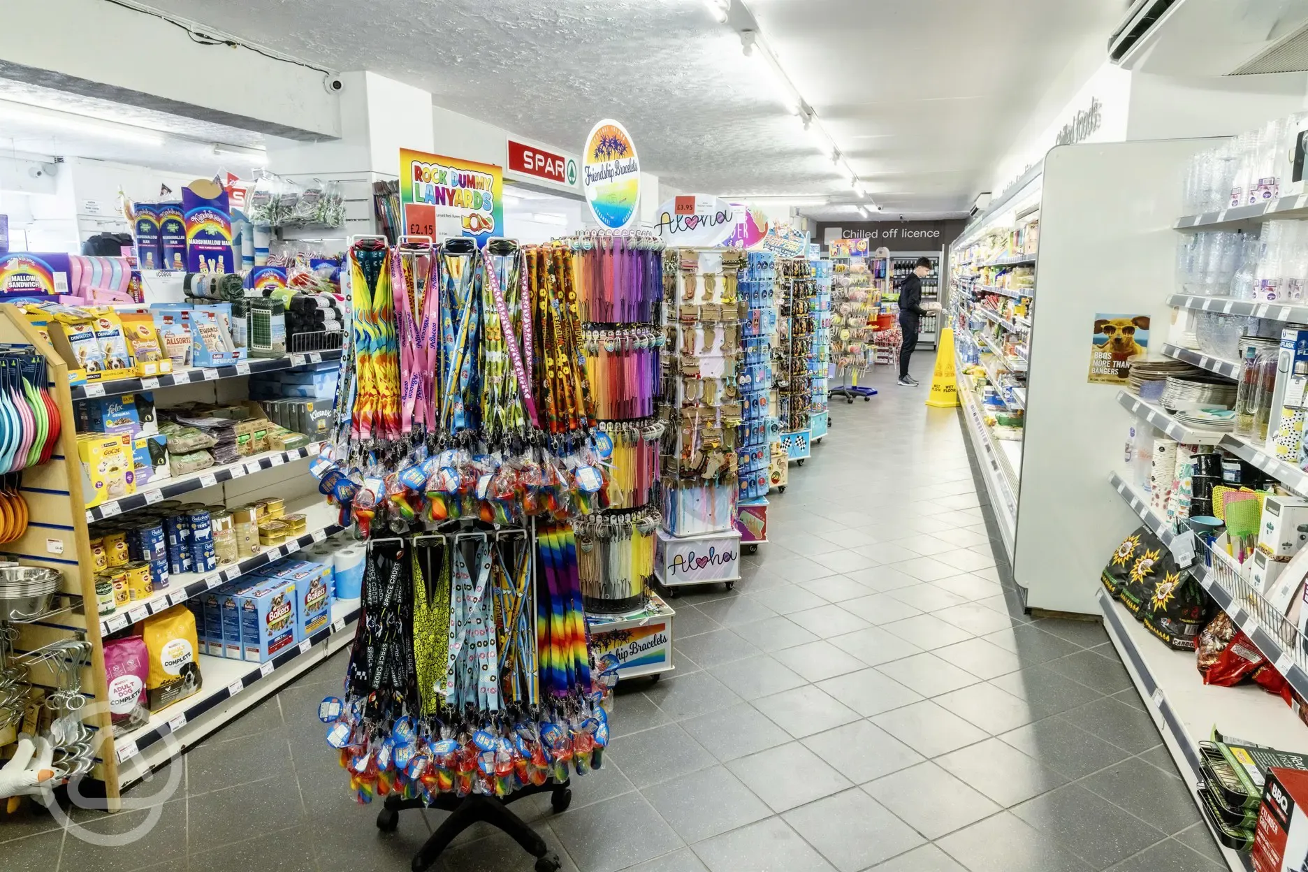 Onsite Spar shop with an in-store bakery and food-to-go section