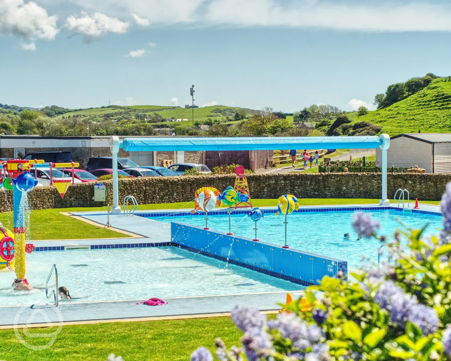 Outdoor swimming pool