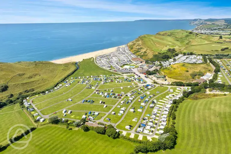 Campsite aerial