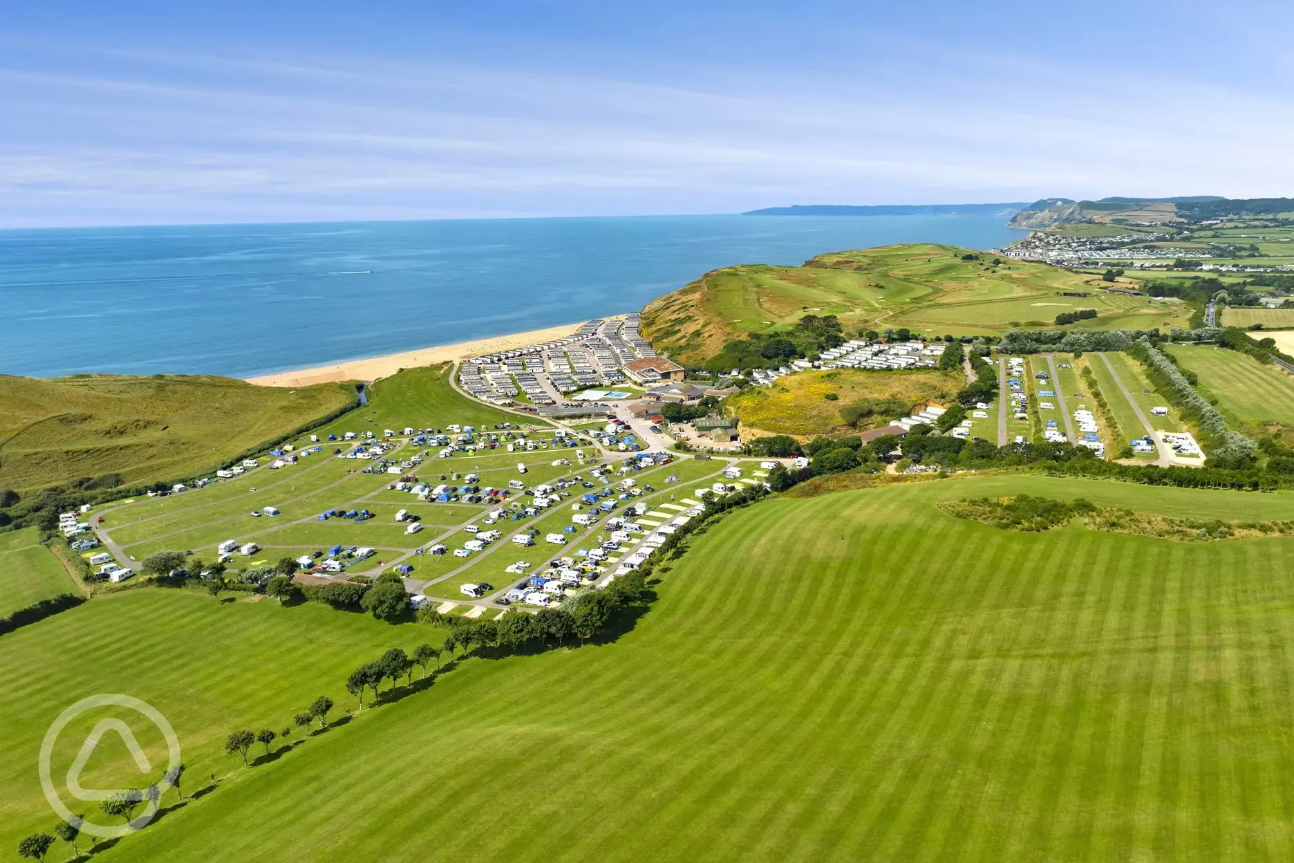 Campsite aerial