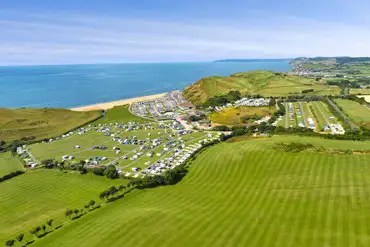 Campsite aerial