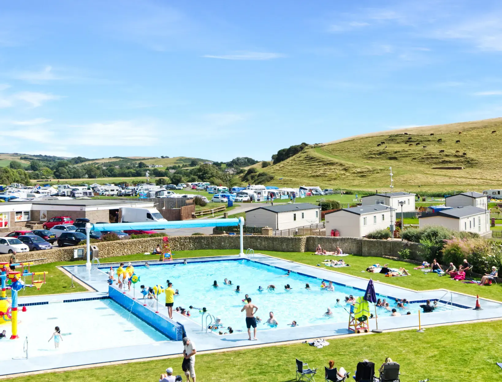 Outdoor swimming pool