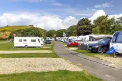 Fully serviced hardstanding pitches