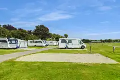 Fully serviced hardstanding pitches