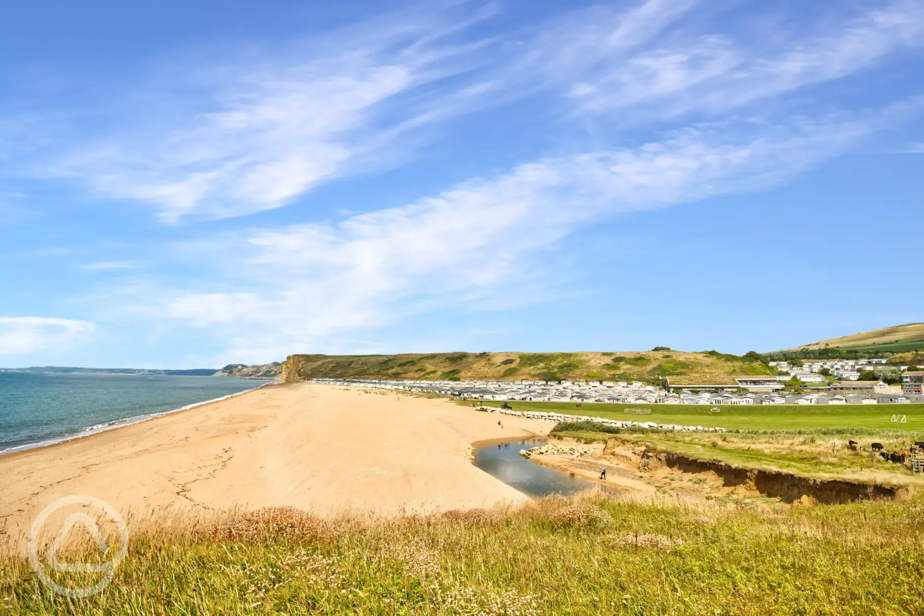 Freshwater's private beach