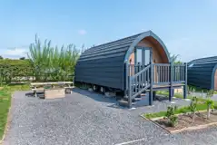 Large Bronze camping pod Large Bronze camping pod