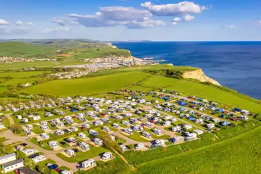 Aerial of the campsite