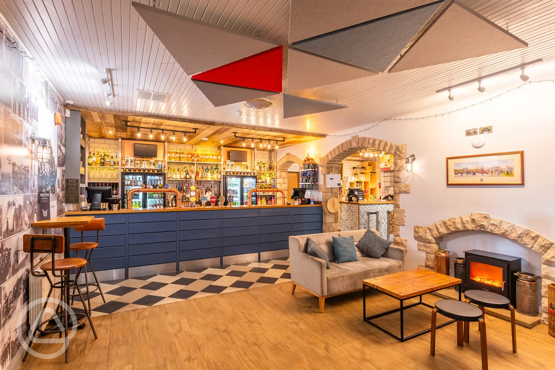 Martin's Bar and Restaurant bar area with seating