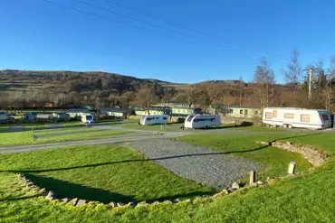 Fully serviced hardstanding pitches