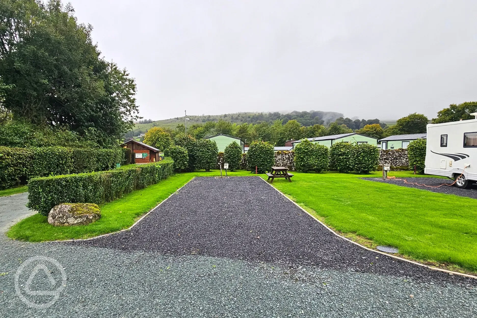Pitch M1 Fully serviced hardstanding pitch