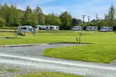 Fully serviced hardstanding pitches Fully serviced hardstanding pitches