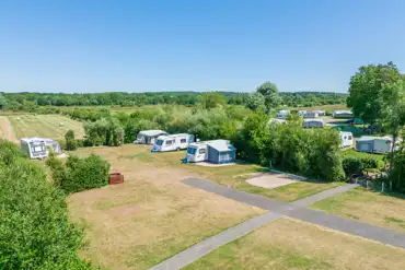 Electric hardstanding pitches (5m x 8m) at Whitemead Caravan Park