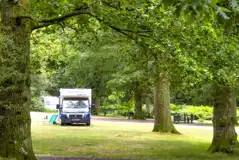 Motorhome on non electric grass pitches (8m x 5m)