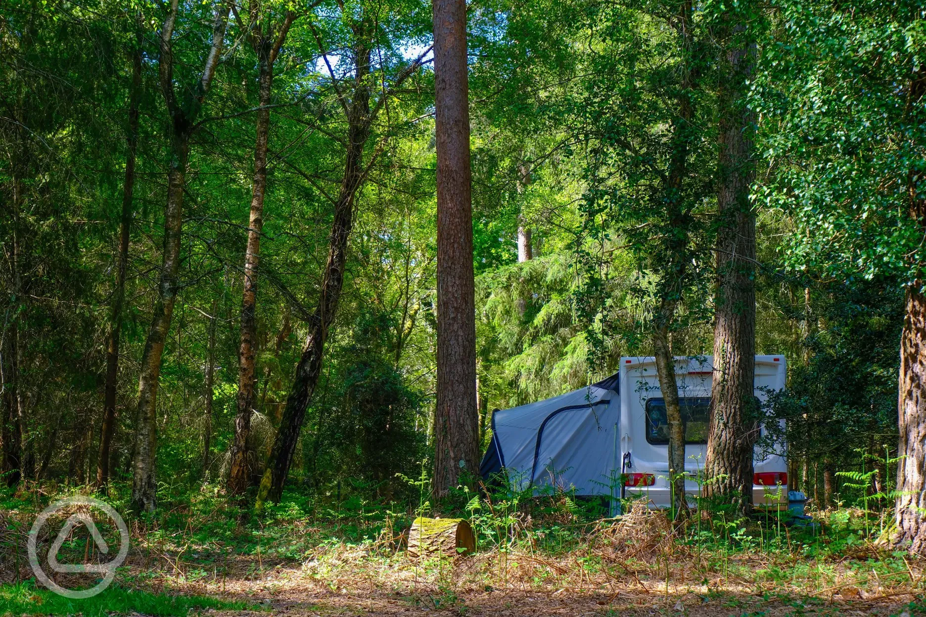 Non electric grass pitches for tents and touring units (8m x 5m)