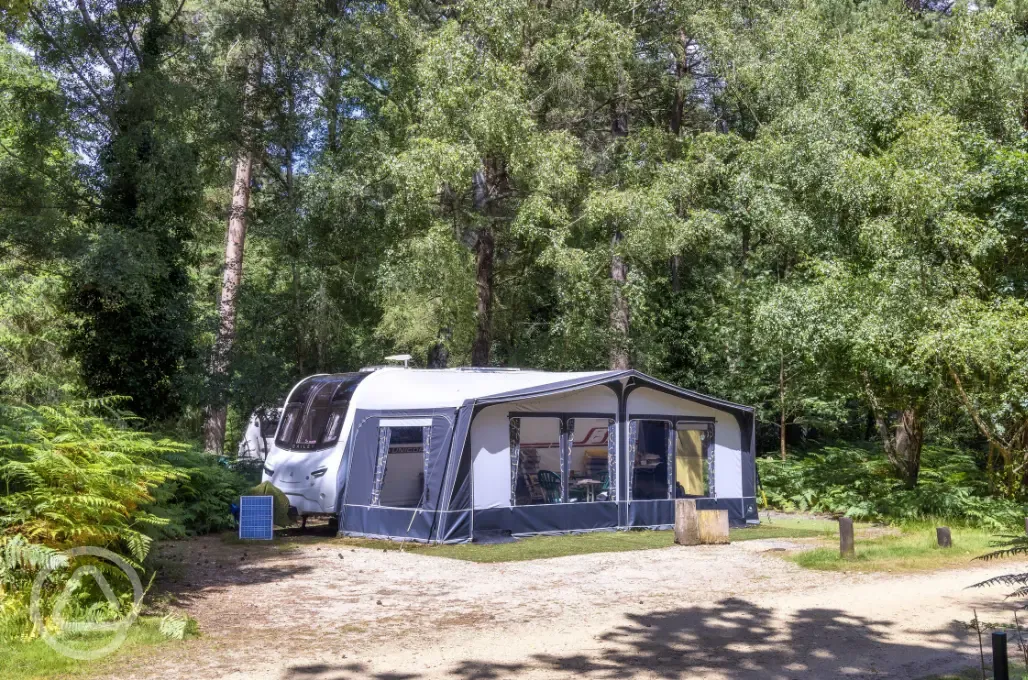 Non electric hardstanding pitches (8m x 5m)