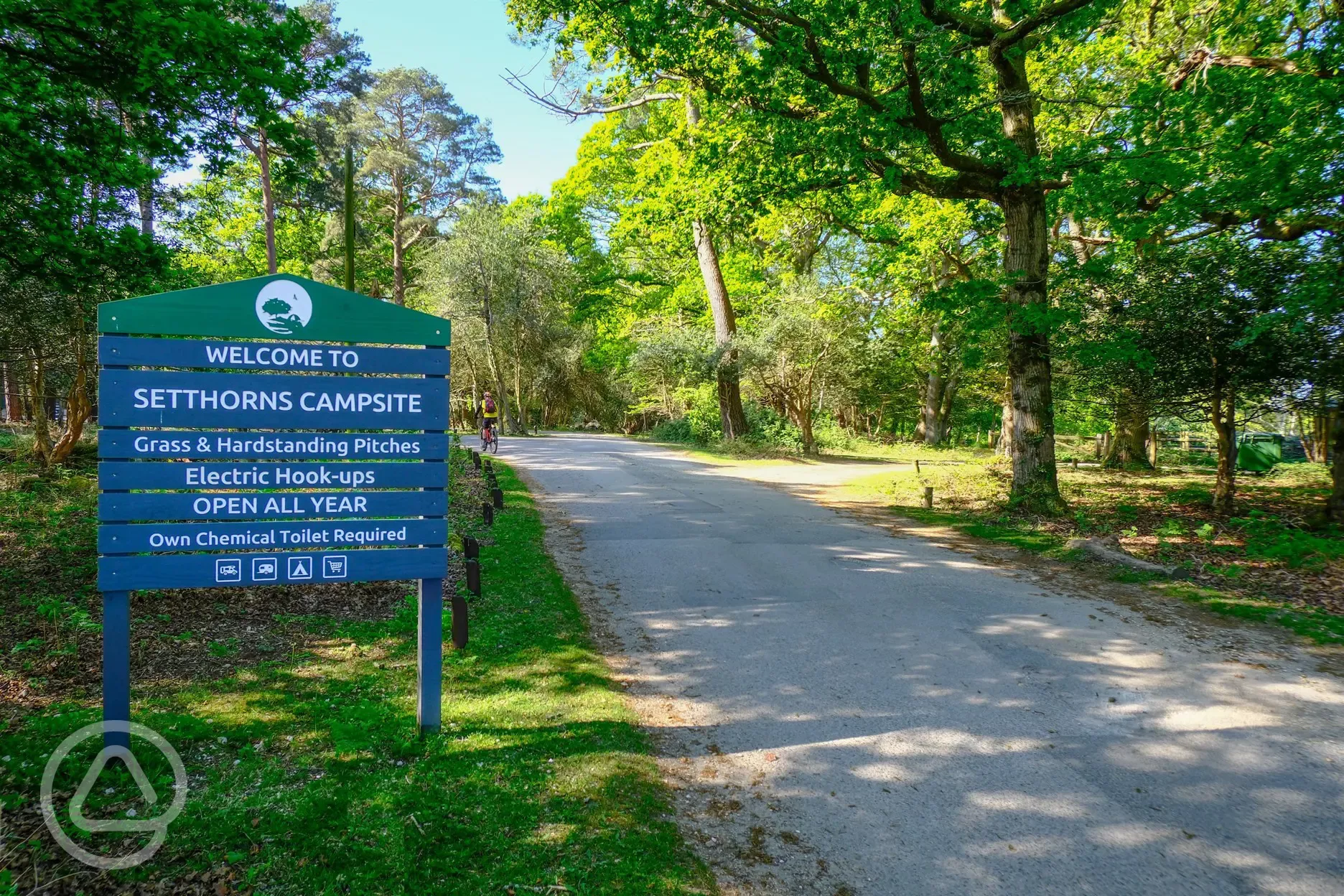 Setthorns Campsite entrance