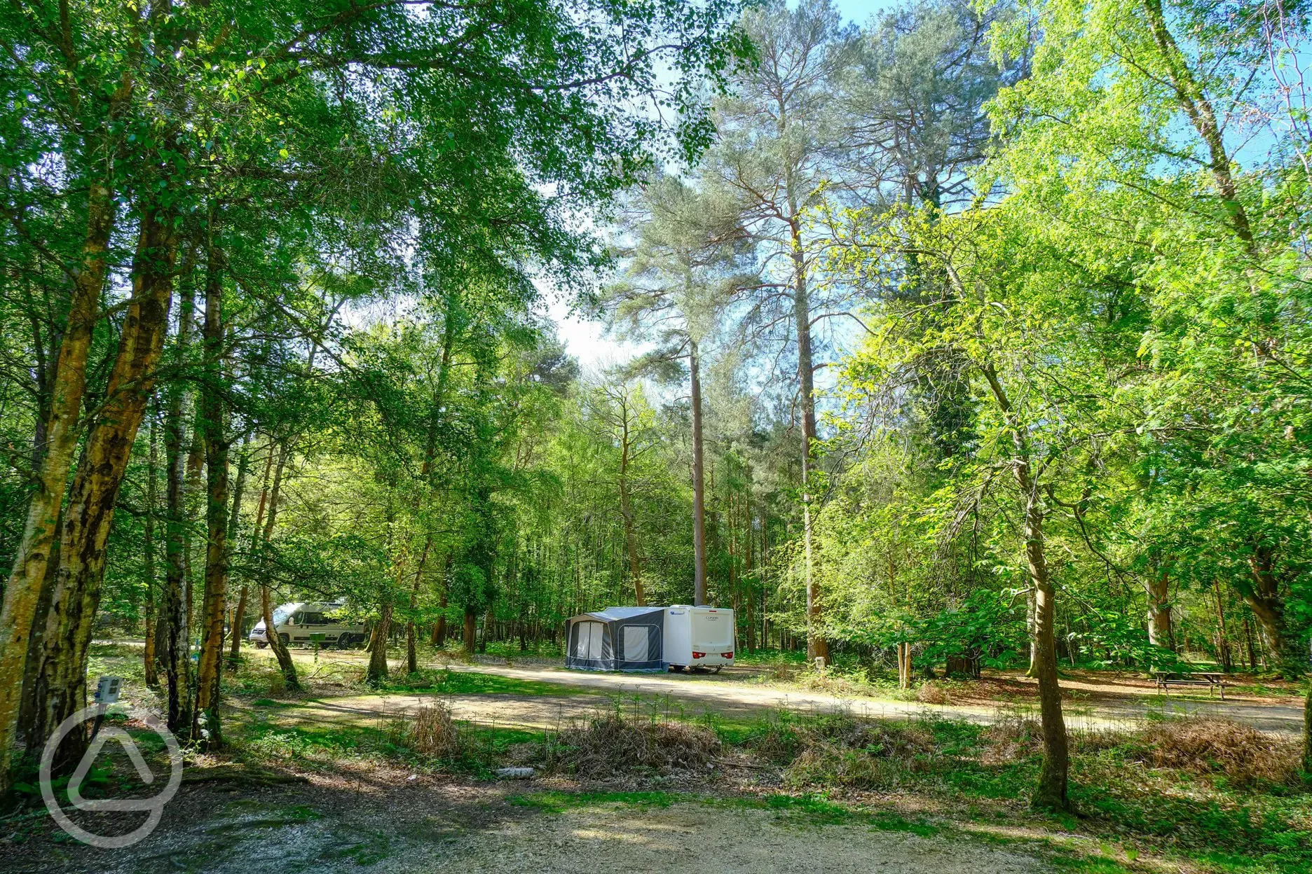 Electric hardstanding pitches (8m x 5m)