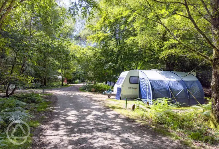 Standard electric hardstanding pitches