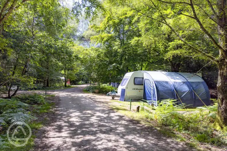 Standard electric hardstanding pitches