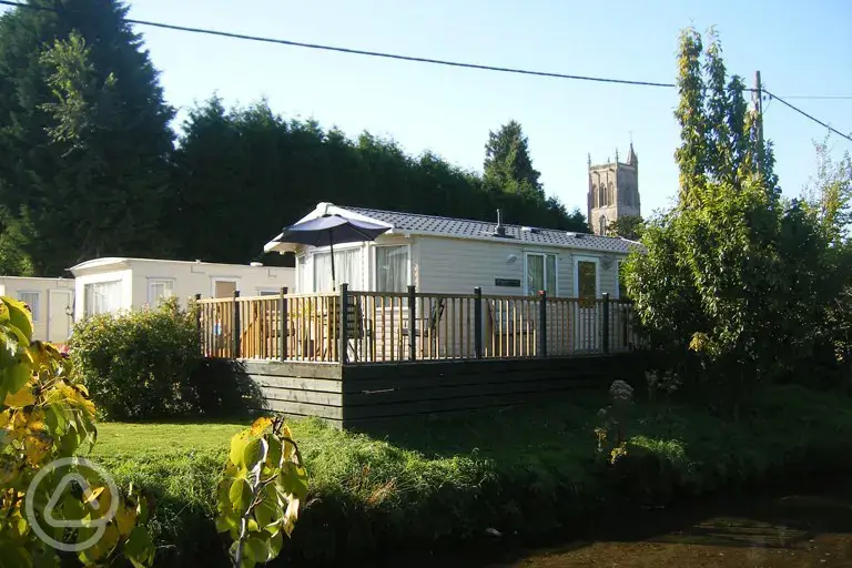 Static caravan