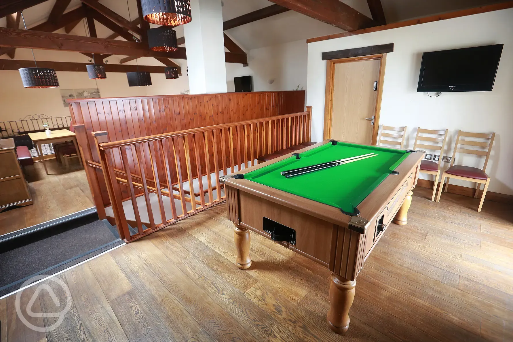 Pool table at Manor House