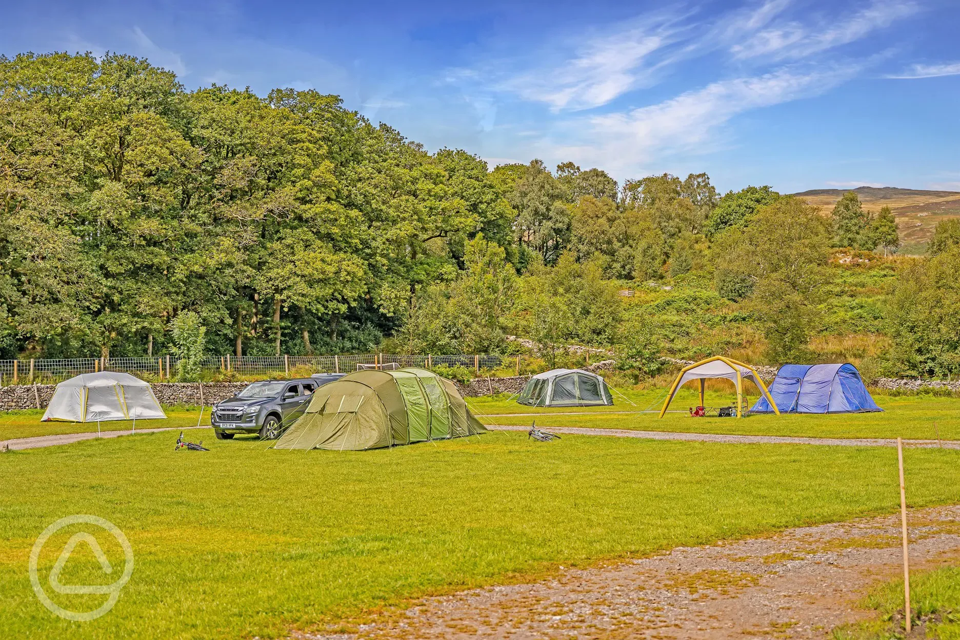 Non electric grass pitches (5m x 5m)