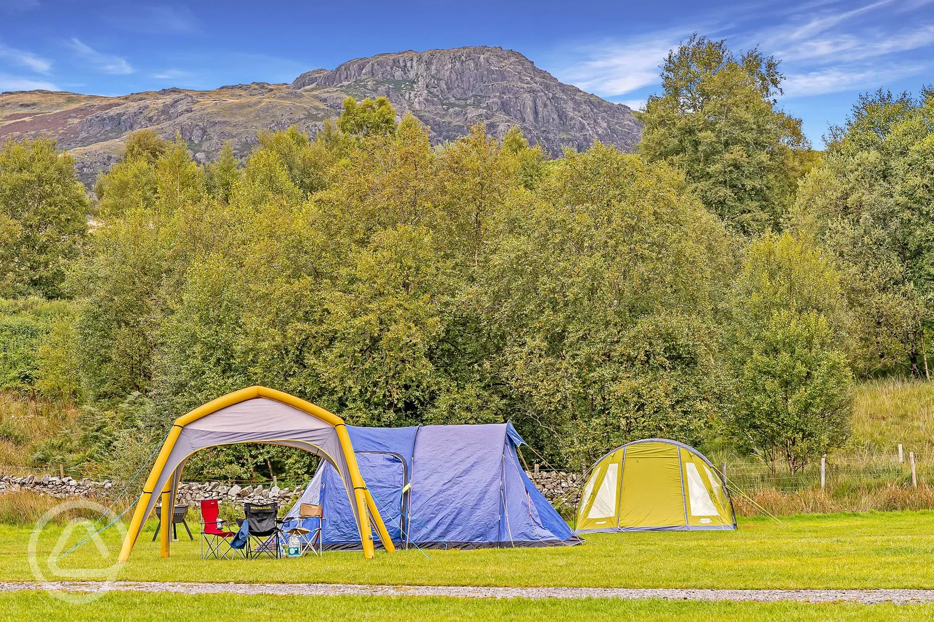 Non electric grass pitches (5m x 5m)