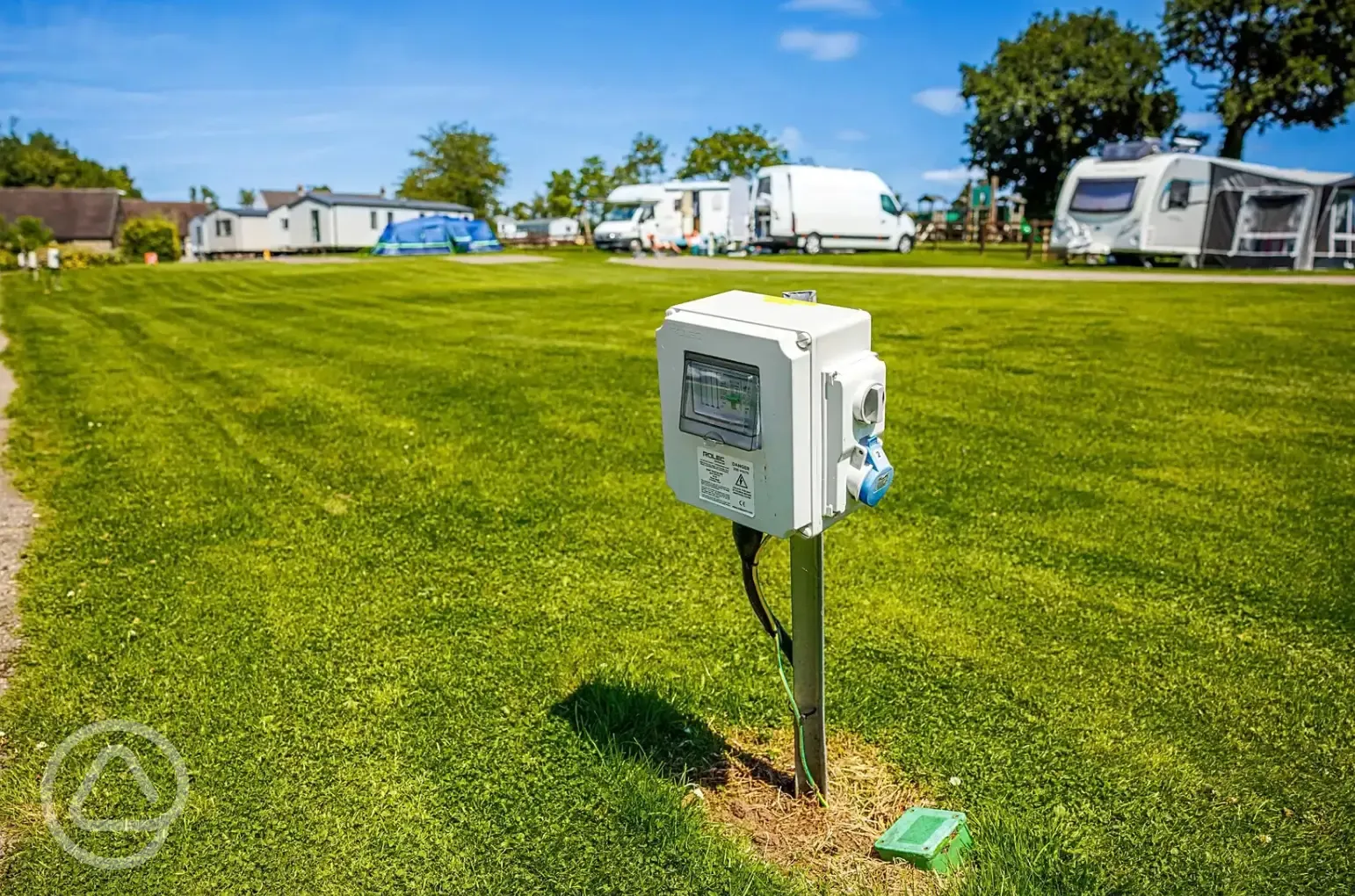 Electric grass pitches