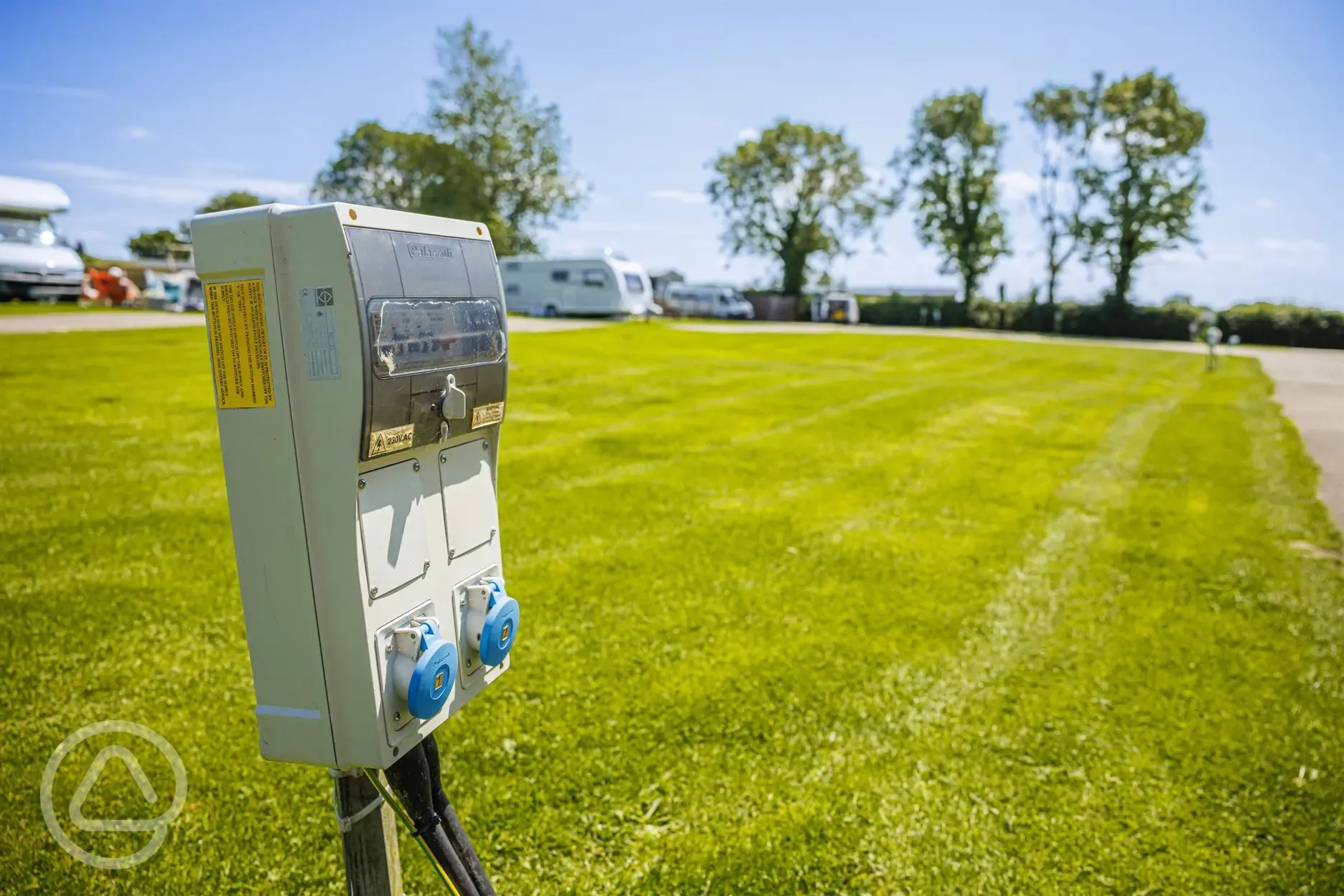 Electric grass pitches