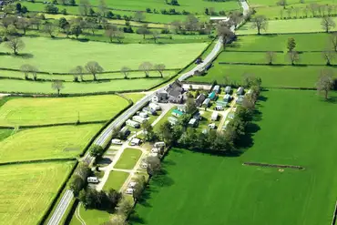 Aerial view of Street Head Caravan Park