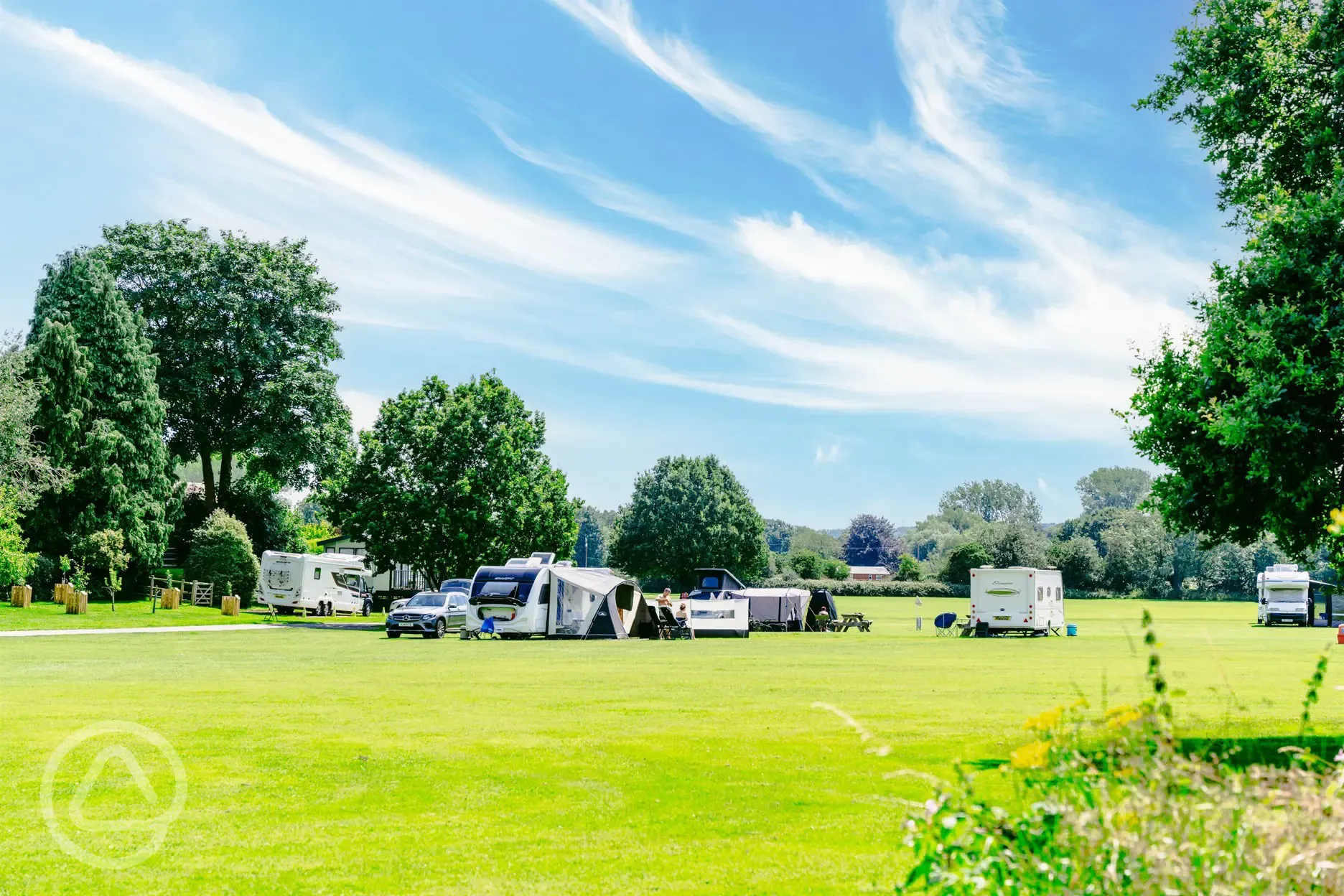 Riverside grass electric pitches